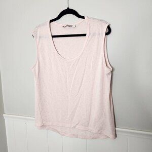 ATHLETA Solid Pink Breezy Muscle Tank
